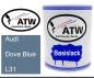 Preview: Audi, Dove Blue, L31: 1L Lackdose, von ATW Autoteile West.